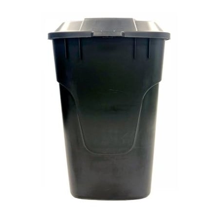 United Solutions 45GAL BLK Trash Cart TI0073
