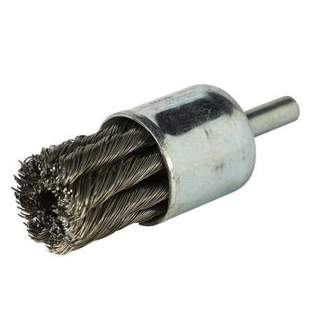 Norton Abrasives Twist Knot Wire End Brush, Carbon Steel 69936606279