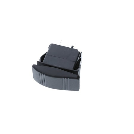 Switch Components Contura Style Rocker, 3P SPDT ON-OFF-ON, Black IP56 SRD2-1F-DC-1-BNN