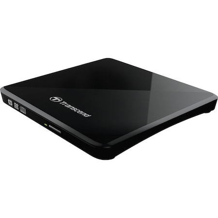 Transcend Information 8X DVD, SLIM TYPE, USB, BLACK TS8XDVDS-K