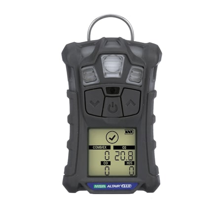 Msa Safety ALTAIR 4XR Multigas Detector, (LEL, O2, H2S-LC & CO), Charcoal case, North American charger 10178572