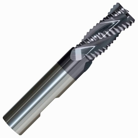 Monster Tool 4 Flute High Performance Roughing End Mill, 3/8in diameter, ALTiCrN Finish 256-375878