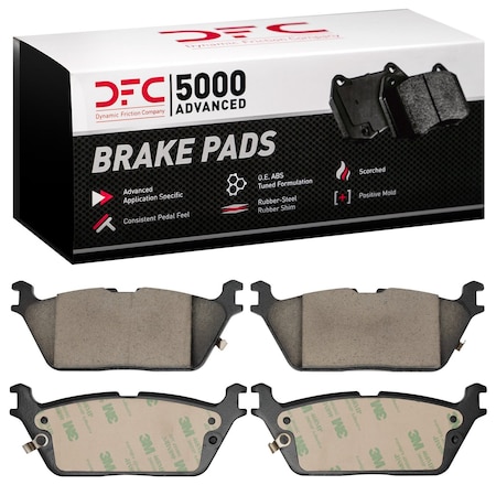 Dfc 5000 Advanced Disc Brake Pad Set,  1551-2169-00