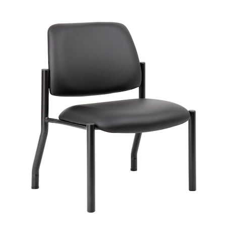 Boss Office Products Frame Chair, 32 1/2 in H, Black B9595AM-BK-400