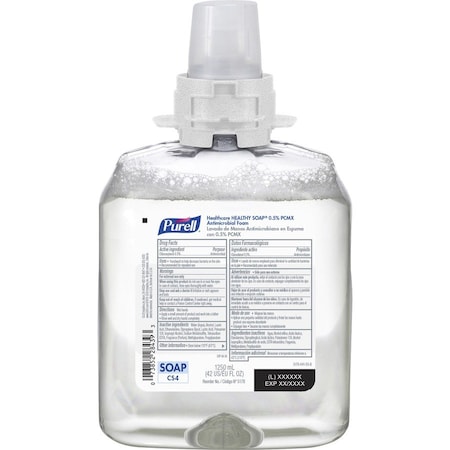 Purell 1,250 mL Foam Hand Soap Cartridge 5178-04