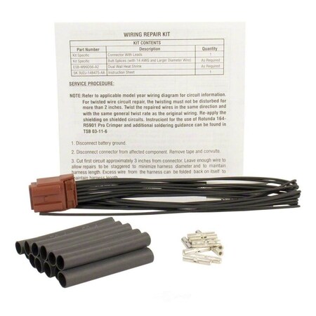 Motorcraft WPT-1540 Information Display Module Connector WPT1540