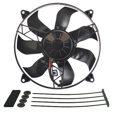 Derale 16918 12 in. Single Puller High Output RAD Fan DER16918