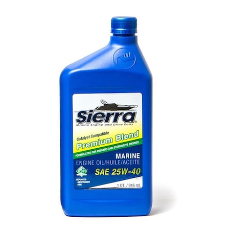 Sierra International 1 qt. 25W40 Catalyst Oil SR18.9400CAT.2