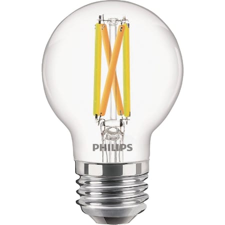 Signify Ultra Definition 60W Equivalent Soft White G16.5 Medium LED Decorative Light Bulb, 2PK 573311