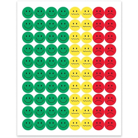 Hygloss Products Behavior Stickers, 0.5in, PK1920 41825