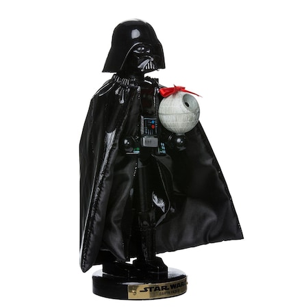 Kurt S. Adler Star Wars Black Darth Vader Holding Death Star Nutcracker 10 in. SW6152L