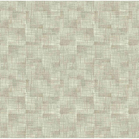 A-Street Prints Ting Taupe Lattice Wallpaper 2972-86156