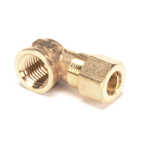 Jade Elbow, 90 Degree, 3/8in Compression x 1/4in FNPT, Brass 1831400000