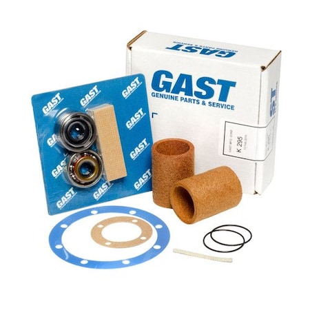 Gast Lubricated Service Kit for 2065 Series Vacuum Pump, 12 Pieces K295