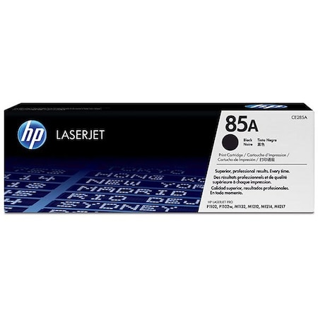 Hp 85A (CE285A) Black Original LaserJet Toner Cartridge (1,600 Yield) CE285A