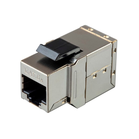 Monoprice 8P8C RJ45 Cat6a Shielded Inline Coupler Type Keystone Jack 33869
