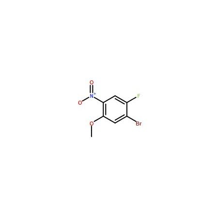 Ak Scientific 1-Bromo-2-fluoro-5-methoxy-4-nitrobenzene (1g), CAS 330794-02-0 5102AJ-1g
