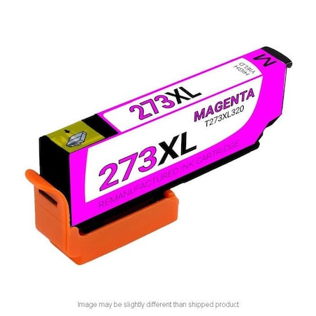 Epson Replacement, MAGENTA Compatible InkJet Ink, 650 page yield T273XL320