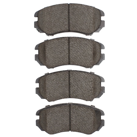 Dynamic Friction Co DFC 5000 Advanced Brake Pads - Ceramic 1551-0924-00