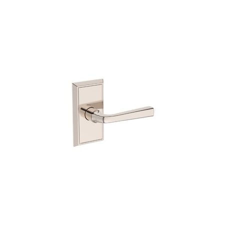 Baldwin Residential Door Levers Passage Right Hand Lifetime Bright Nickel PSKINHFR055