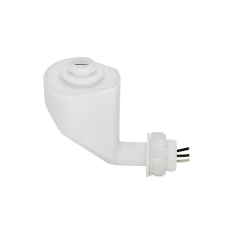 Maxlite C-MAX Extermal Adapter, Round, White CEA-RDW
