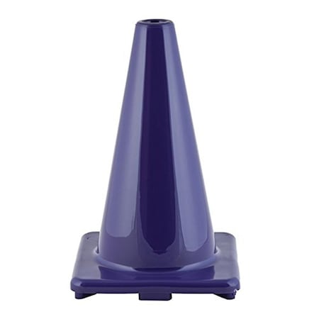 Champion Sports 18 in. Hi Visibility Flexible Vinyl Cone - Purple CHSC18PR