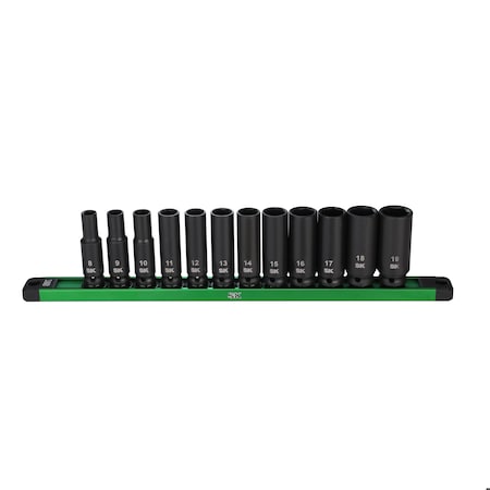 Sk 12 Piece 3/8 in Impact Deep Socket Set -MM SK01351