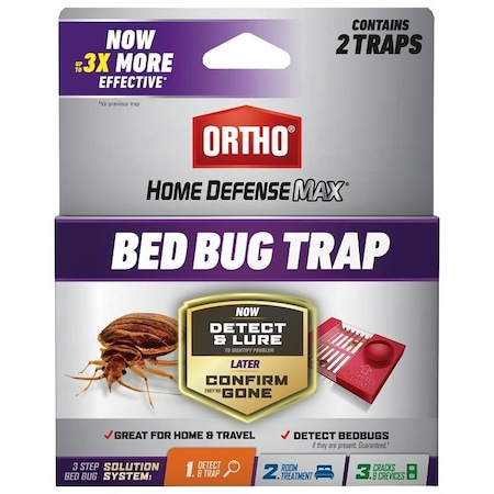 Ortho Bed Bug Trap, Liquid, Characteristic, BlackDark Brown 465705