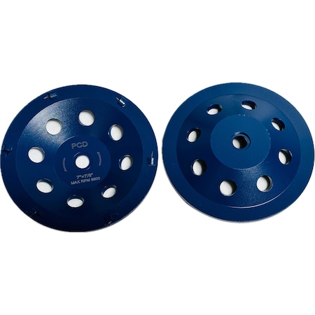 Vantage Product Single Row PCD, Concrete Cutting, 7'' P-CUP7A36P