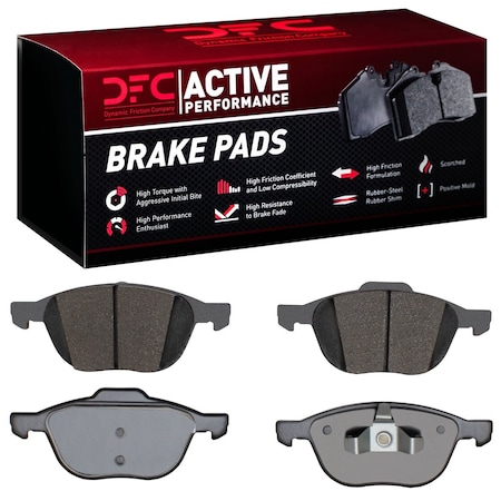 Dfc Active Performance, Disc Brake Pad Set, 1115-1044-00
