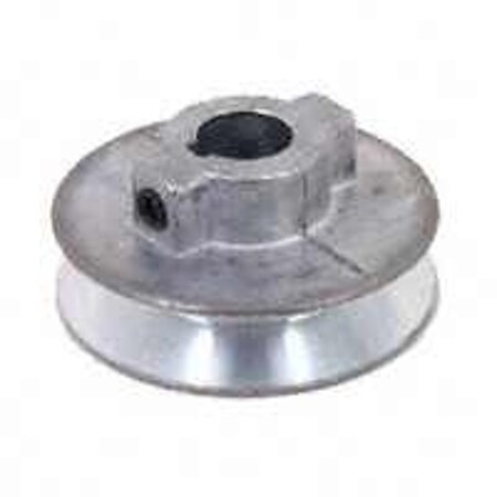 Cdco CDCO 300A-1/2 V-Grooved Pulley, 1/2 in Dia Bore, 3 in OD 300A