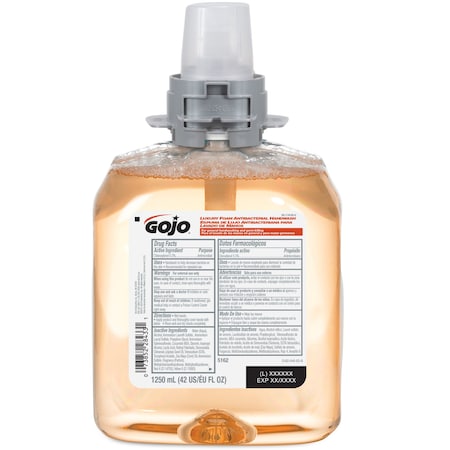 Gojo 1,250 mL Foam Hand Soap Cartridge 5162-04