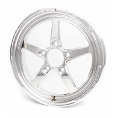 Weld Racing 15 x 12 in. 3.0 in. Backspace 5 x 4.75 in. Bolt Pattern Aluminum Alumastar 2.0 Wheel, Polished WEL88-512276