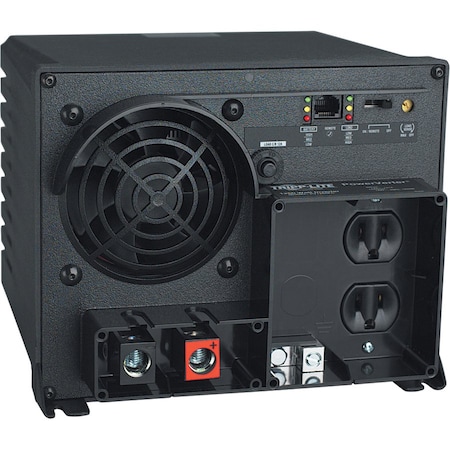 Tripp Lite Power Inverter, Modified Sine Wave, 2,500 W Peak, 1,250 W Continuous, 2 Outlets PV1250FC