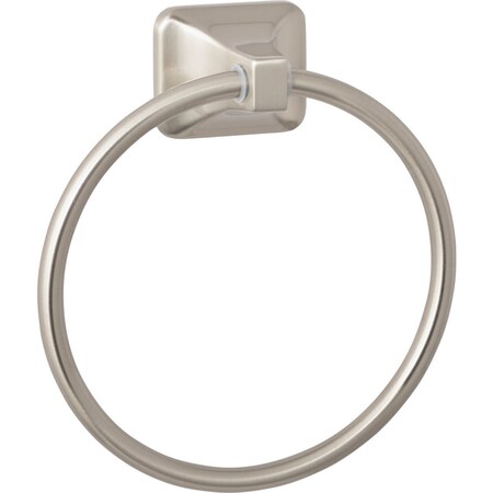 Home Impressions Vista Brushed Nickel Towel Ring W-5237