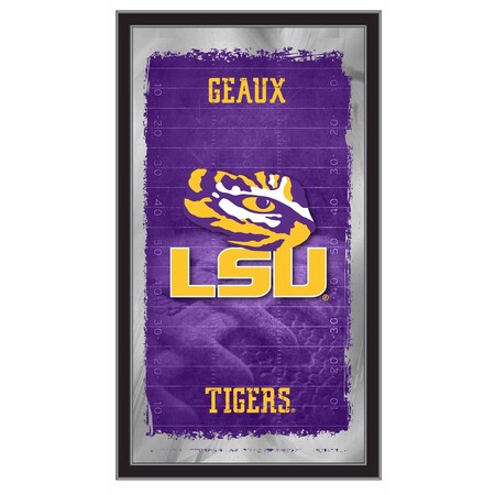 Holland Bar Stool Co Louisiana State 15" x 26" Football Mirror MFtblLaStUn