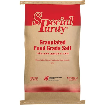 Special Purity 50 Lb. 99.9% Purity Food Grade Salt 20601
