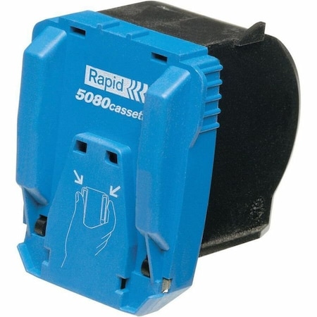 Esselte Rapid Staple Cartridge Refill, For Used with Rapid 5080e Electric Stapler, 5000/Box 90220****