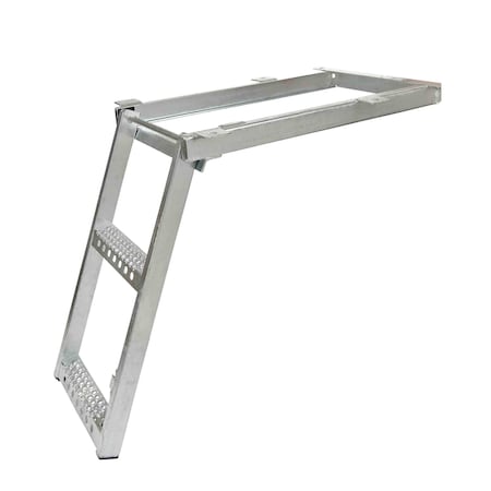 Mytee Products 2 Rung Pull-Out Trailer Step Ladder Ladder-2R