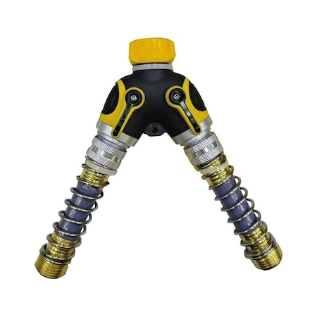 Landscapers Select Y Hose Shut Off Valve, 9/20 x 3/4 in, Female x Male, 2-Port/Way HCWT2