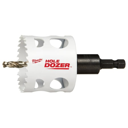 Milwaukee Tool 2-1/8" HOLE DOZER Bi-Metal Hole Saw with Arbor 49-56-9668