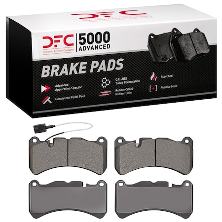 Dfc 5000 Advanced Disc Brake Pad Set, 1551-1116-10