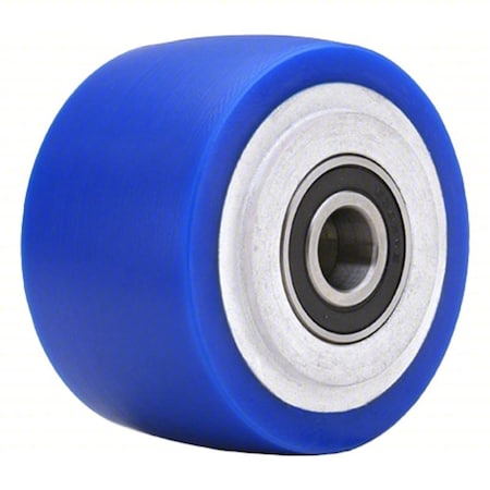 Hamilton Caster Wheel, 3 1/2"dia, 550 lb, Blue W-352-SPB-1/2