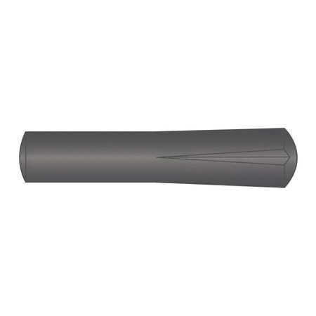 Huyett Type B Grooved Pin, Alloy Steel, 0.312 in Dia x 0.310 in Small End Dia x 1.000 in Length GPA-0312-1000-B