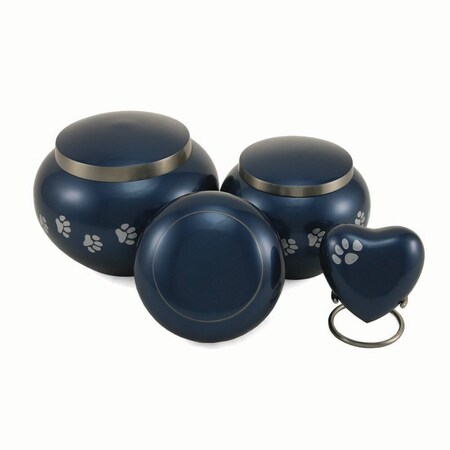 Jorgensen Laboratories Blue Pewter Urns - Large J0316MBL