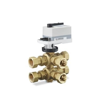 Siemens 1in 6W BV Cv1=4.0 Cv2=4.0+0-10V NSR act 171C-10602-4.0-4.0