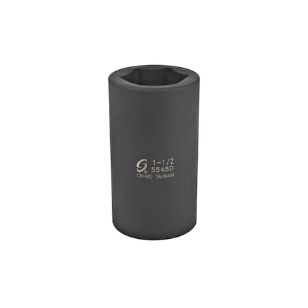 Sunex #5 Spline Drive 1-1/2 in Deep Impact Socket 5548D