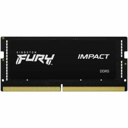 Kingston 32GB 6000MT/S DDR5 CL38 SODIMM KIT OF 2 FURY IMPACT XMP KF560S38IBK2-32