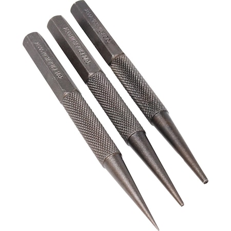 Mayhew Tools Assorted Nail Set, 3-Piece 47504