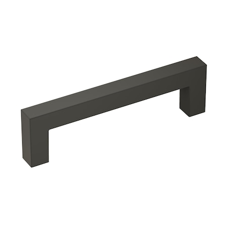 Amerock Monument 3-3/4 inch (96mm) Center-to-Center Matte Black Cabinet Pull, 10PK 10VMP36570FB